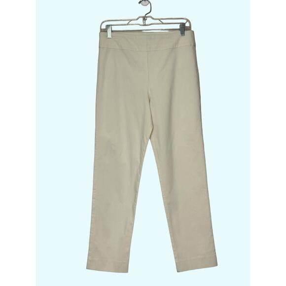 Krazy Larry cream pull on pants size 10 - Picture 1 of 6